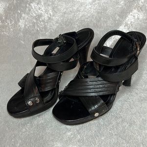 Tod’s Ankle Strap Platform Sandals